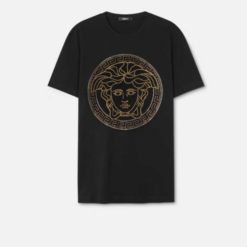 Versace T-Shirt Crystal Médusa T-Shirt